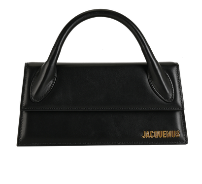 Le Chiquito Long, £310, Handbags, Black, Leather, Front view